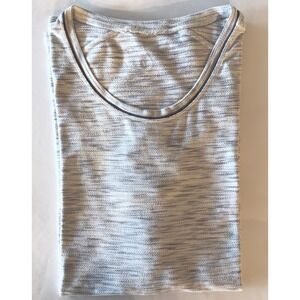 Lululemon Another Mile Short Sleeve Runnning Tee-Space Dye-Anti Odour-Size 6